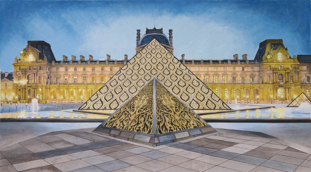 3.- Pyramides du Louvre