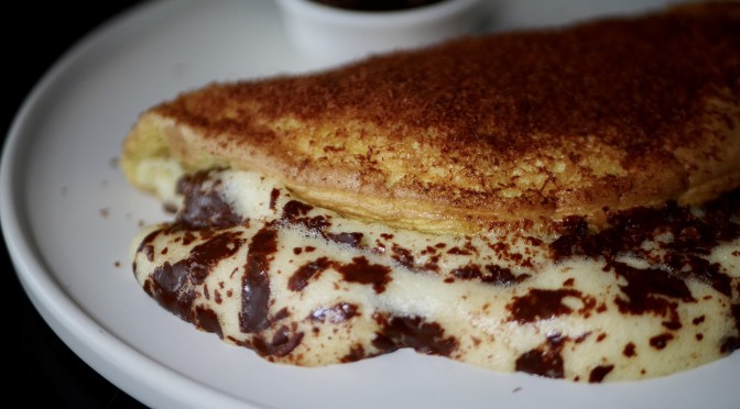 Chocolate Fluffy Omelette 2