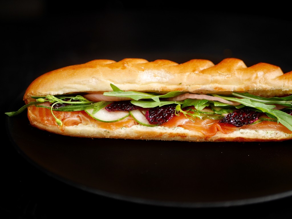 Vivin festive Tasmanian Smoked Salmon Sandwich *Premium* 2