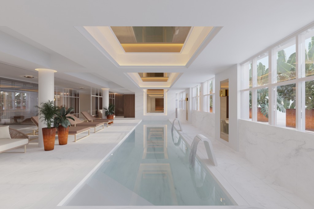 302CasaDeLasArtes_MeliaCollection-Indoor Pool rendering
