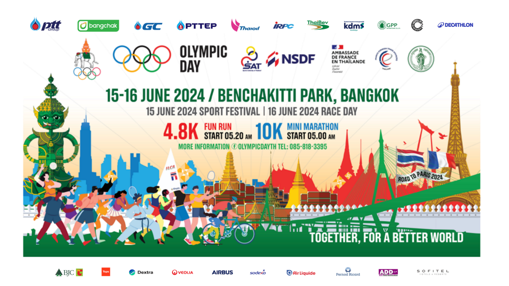 Poster Olympic Day 2024