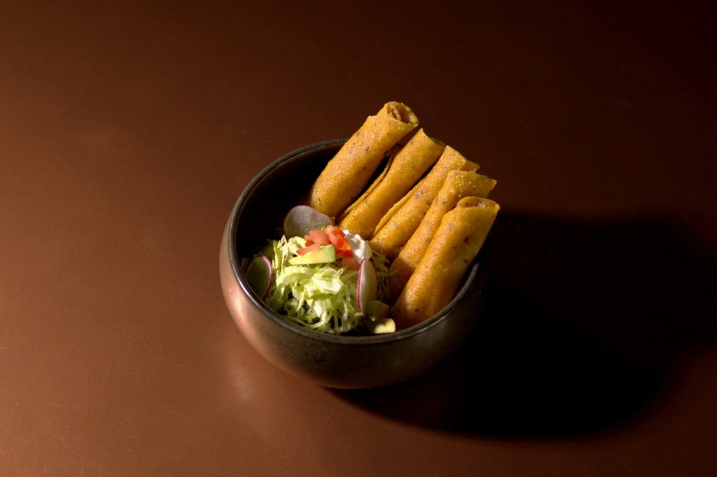 Banyan Tree Tacos Dorados de Pollo Ahogados en Salsa Roja