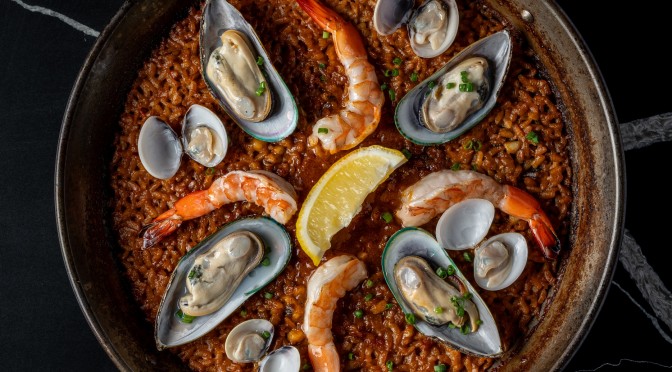 LA PAELLA DE MARISCO