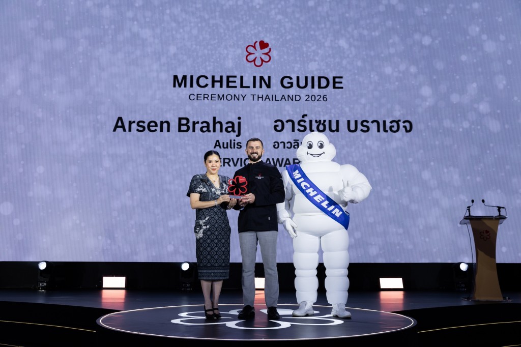 MICHELIN Service Award Arsen Brahaj at Aulis