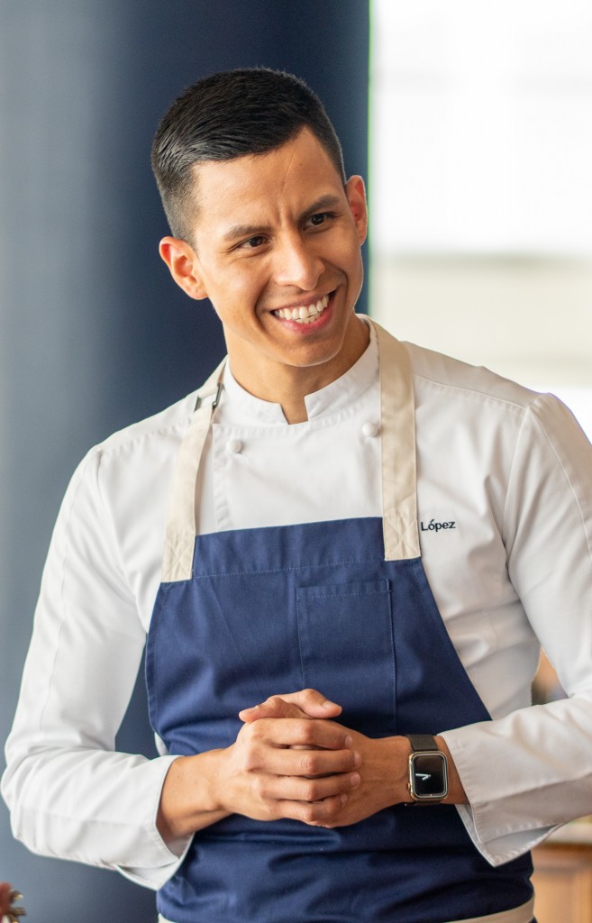 4. Chef Evens Lopez_Blue by Alain Ducasse