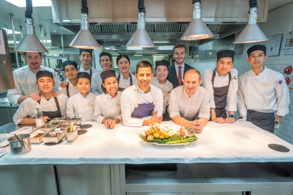 5. Chef Evens Lopez and his dedicated team