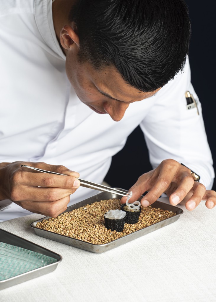 7. Chef Evens Lopez at Blue by Alain Ducasse Fine Dining