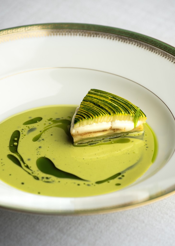 9. Rainbow Courgette Filled with Comté Cheese and Walnuts_